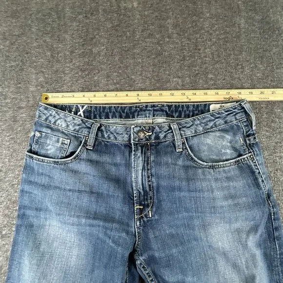 Buffalo David Bitton Jeans Mens 36x30 Blue Six Basic Slim Straight Denim Cotton - Picture 7 of 9